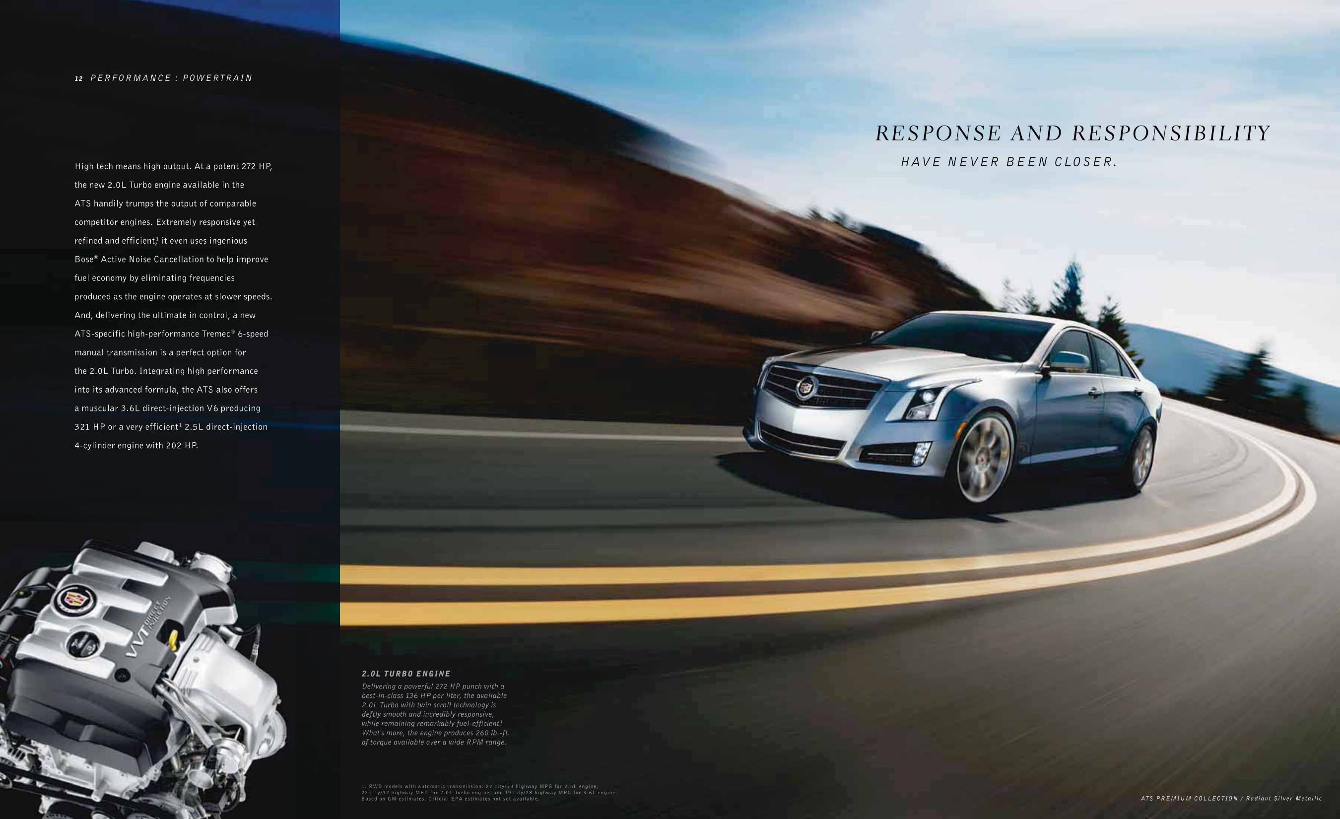 2013 Cadillac ATS Brochure Page 6
